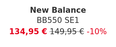 New Balance - BB550 SE1