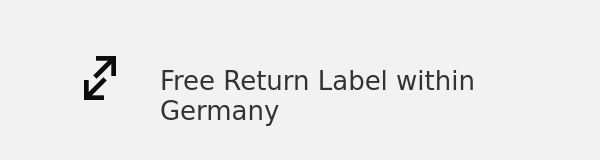 Free Return Label within Germany