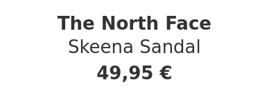 The North Face - Skeena Sandal