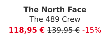The North Face - The 489 Crew